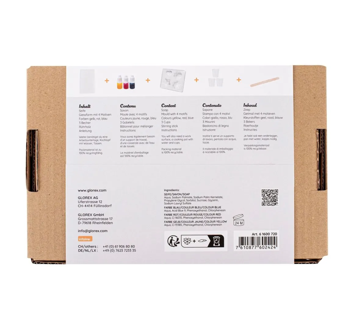 Outlet GLOREX Kreativ-Set "Seifengießen"