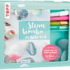 New Topp Kreativ-Set "Steine bemalen im Boho-Look"