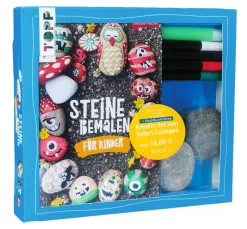 Sale Topp Kreativ-Set "Steine bemalen für Kinder"