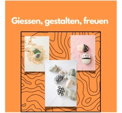Sale Topp Kreativ-Set "Steine gießen"
