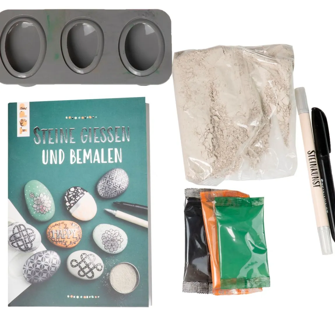 Sale Topp Kreativ-Set "Steine gießen"