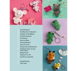 New Topp Kreativ-Set "Supersüße Häkelminis. Anleitungsbuch mit Material zum Sofort-Losleg