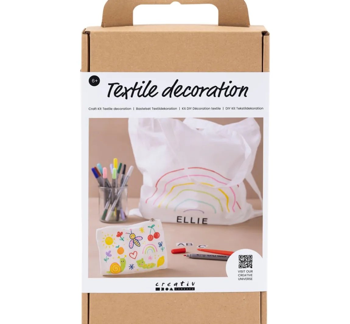 New creativ company Kreativset Textildekoration "Taschen"