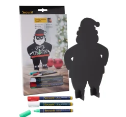 Sale Securit Kreidetafel "Santa Claus"