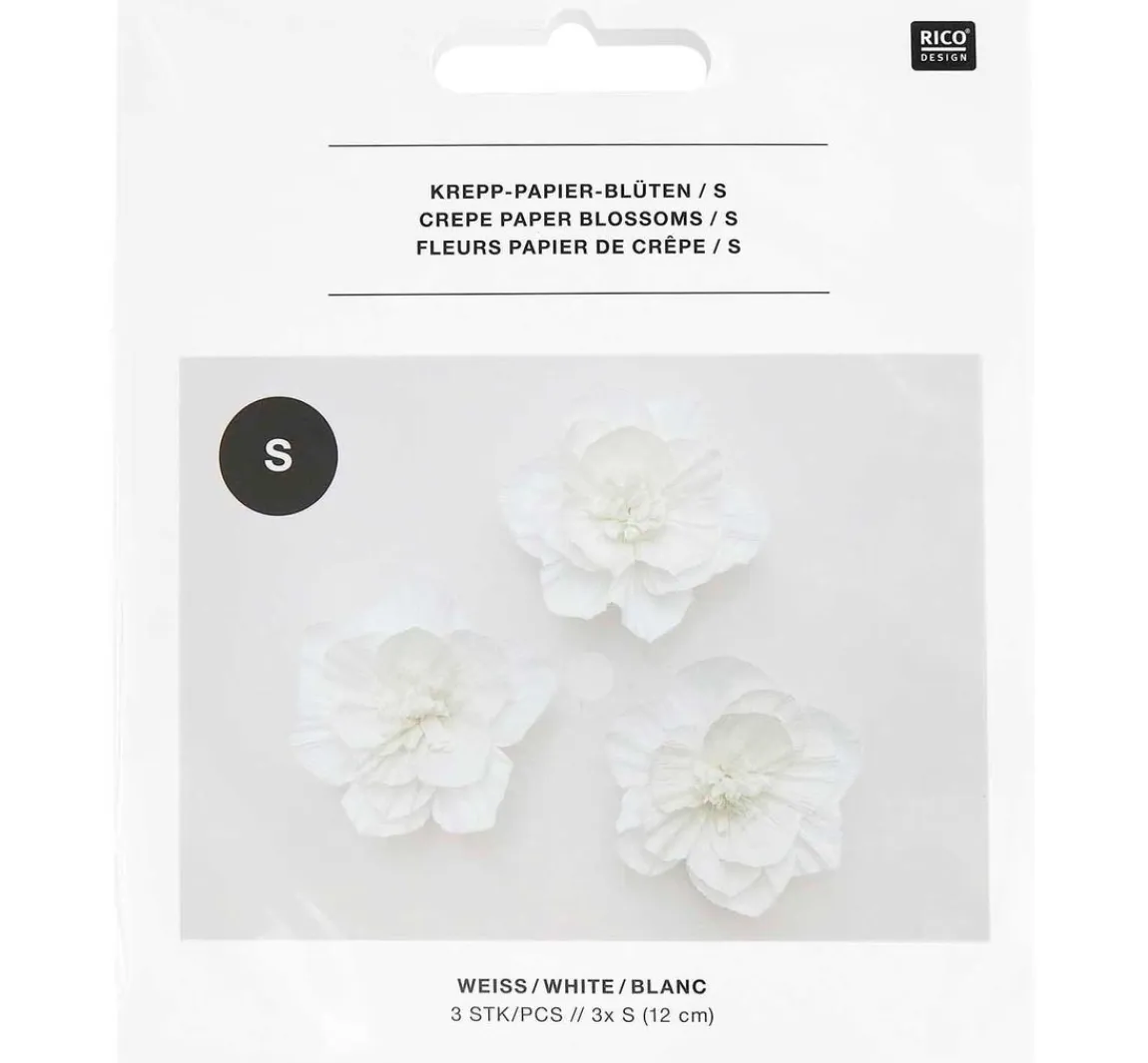 Best Rico Design Krepppapier-Blüten