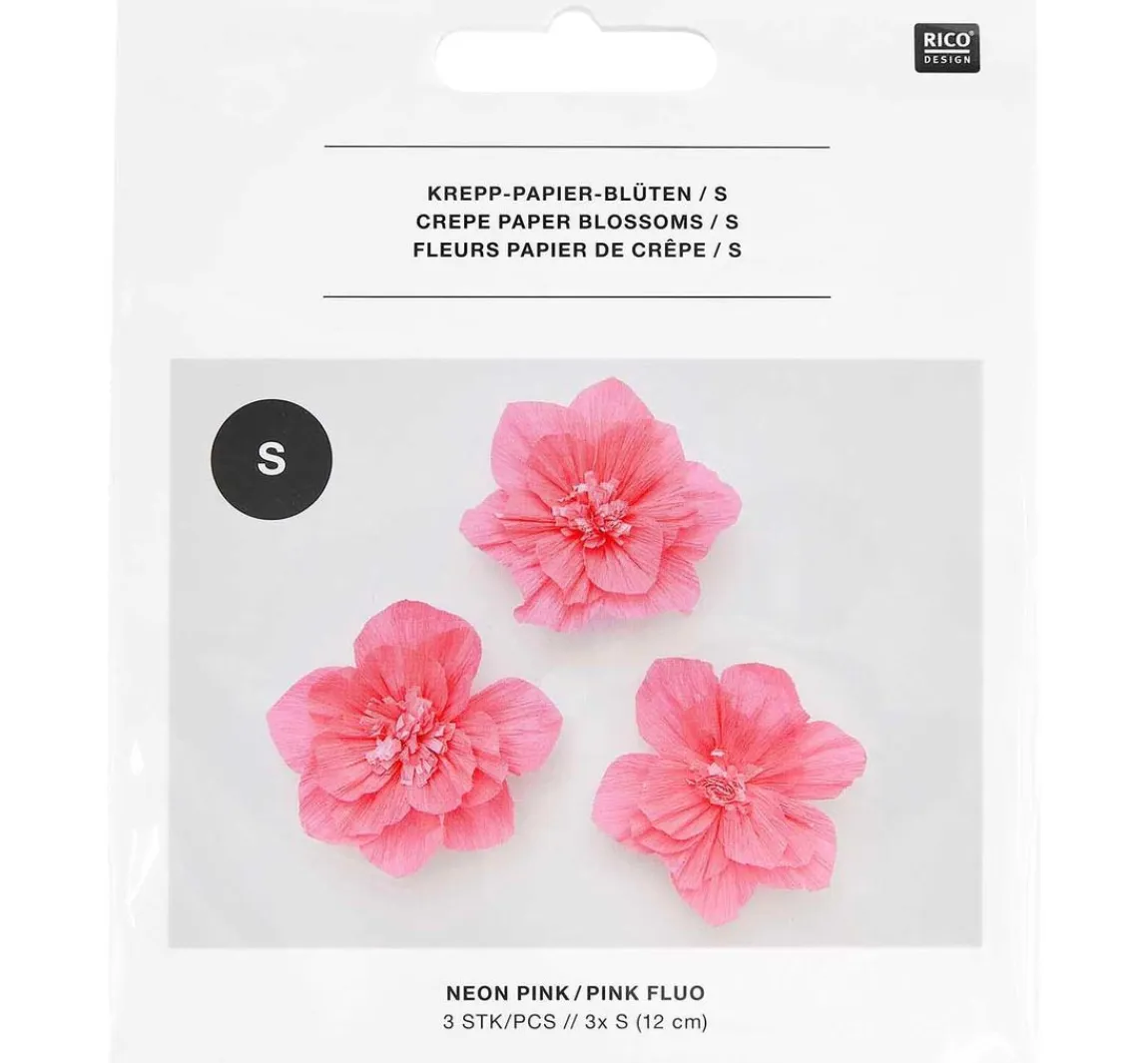 Best Rico Design Krepppapier-Blüten