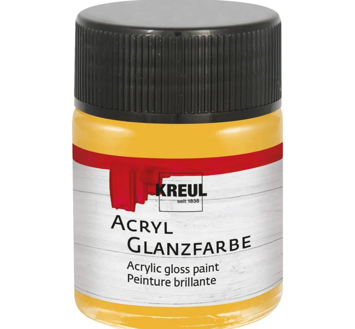 Discount Kreul Kreative KREUL Acryl Glanzfarbe, 50 ml, metallic