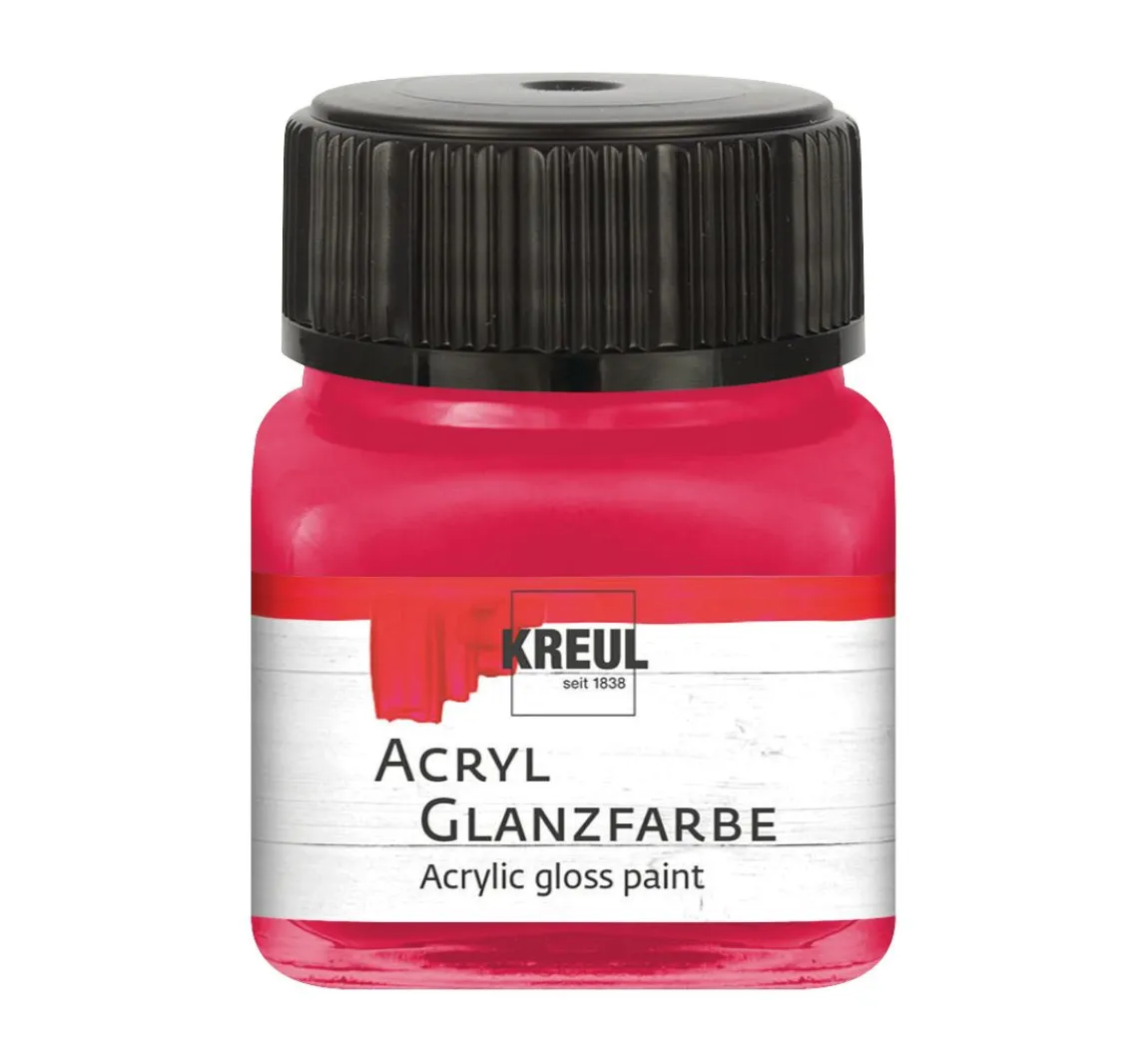 Hot Kreul Kreative KREUL Acryl Glanzfarbe, 20 ml