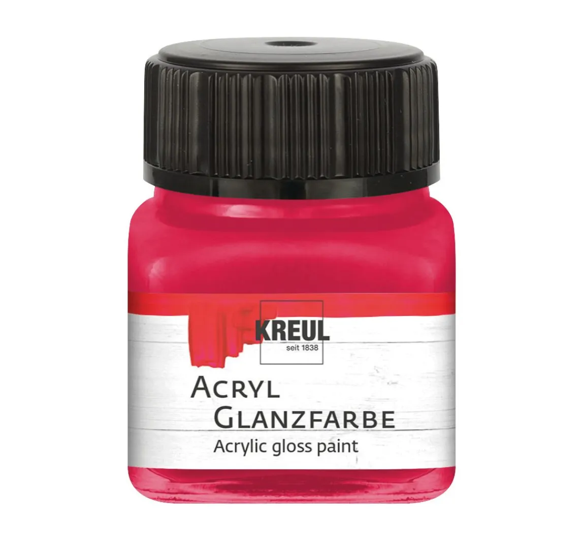 Hot Kreul Kreative KREUL Acryl Glanzfarbe, 20 ml