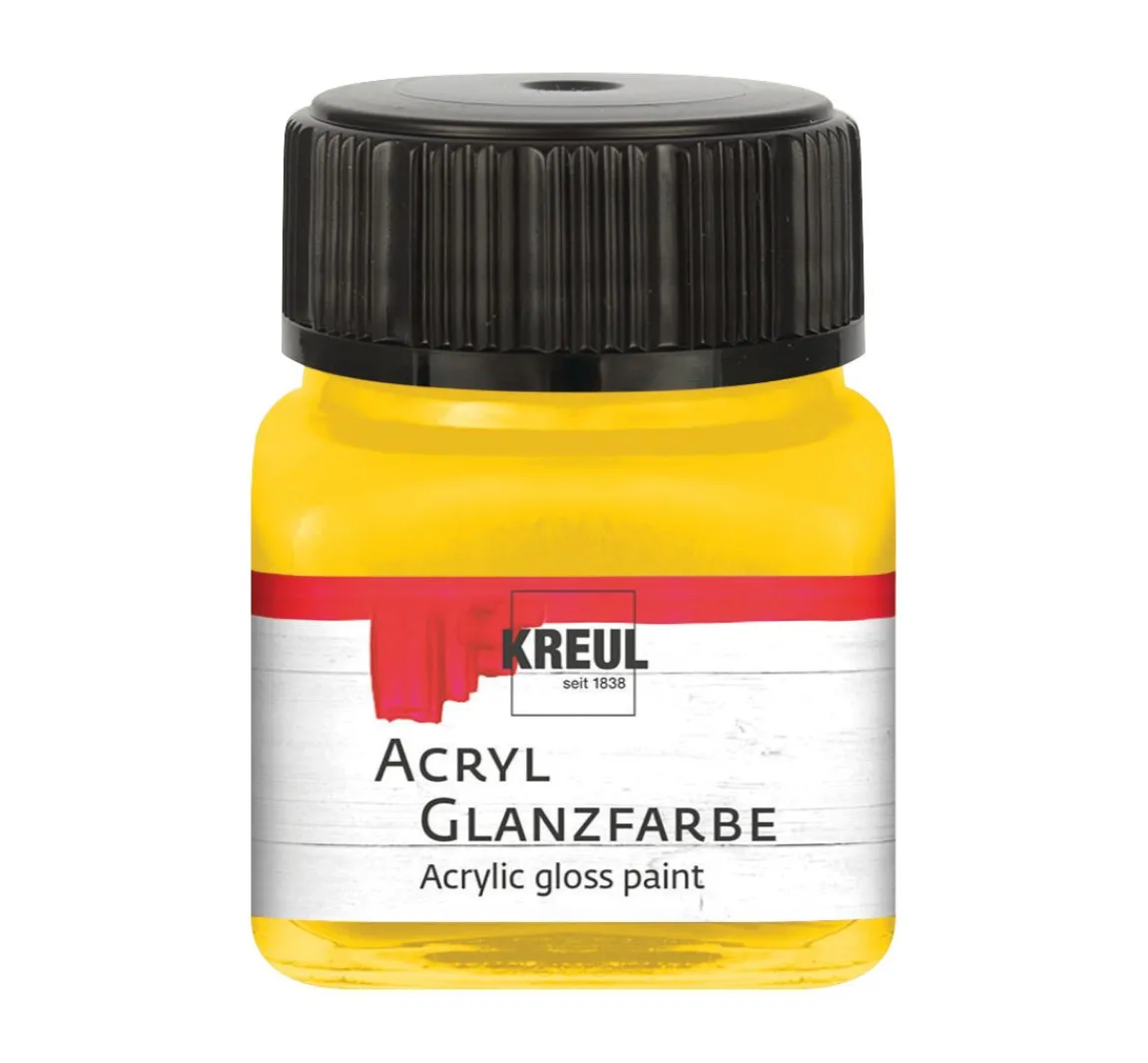 Hot Kreul Kreative KREUL Acryl Glanzfarbe, 20 ml