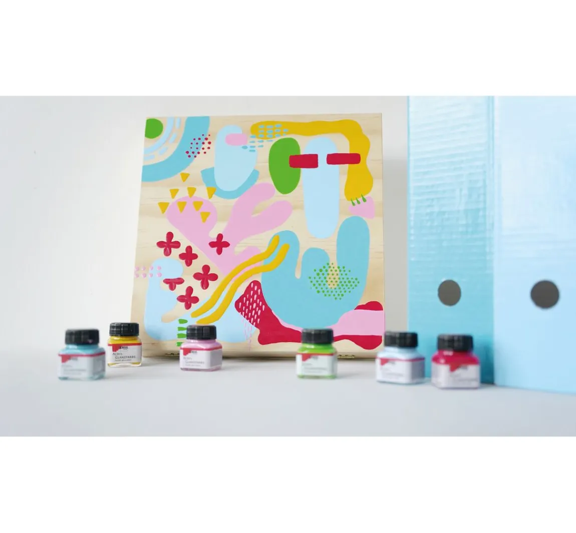 Sale Kreul Kreative KREUL Acryl Glanzfarben-Set "Color Living"