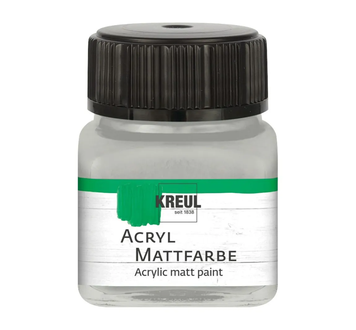 Clearance Kreul Kreative KREUL Acryl Mattfarbe, 20 ml, Metallic