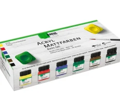 Discount Kreul Kreative Kreul Acryl Mattfarben Basis-Set, 6x20ml