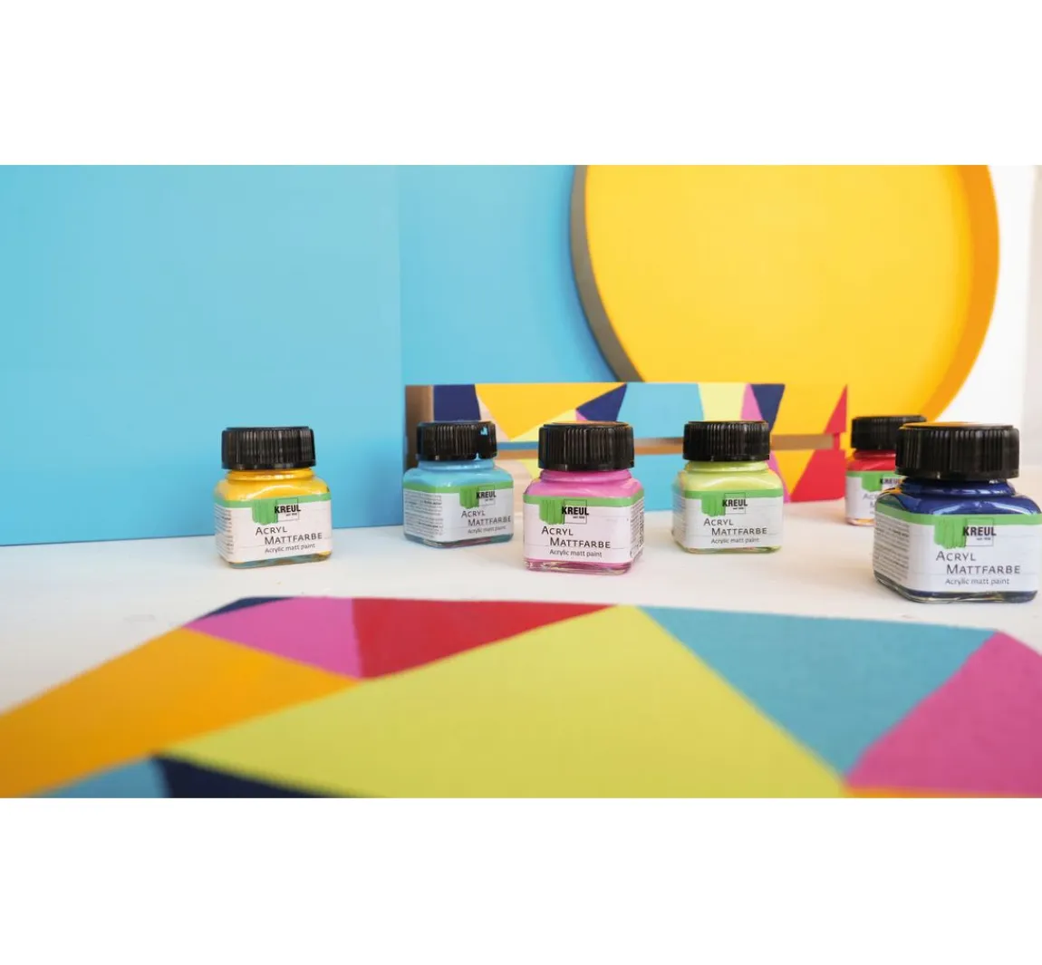 Online Kreul Kreative KREUL Acryl Mattfarben-Set "Color Living"