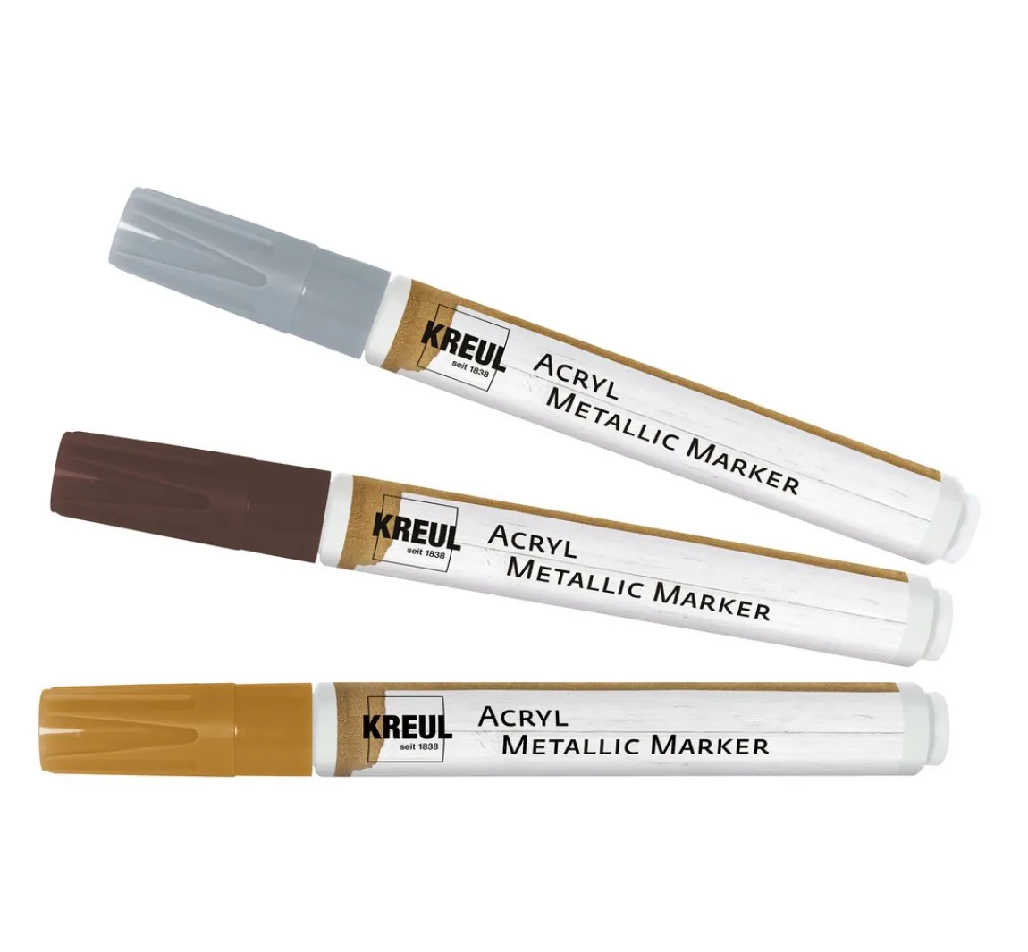 Outlet Kreul Kreative KREUL Acryl Metallic Marker medium