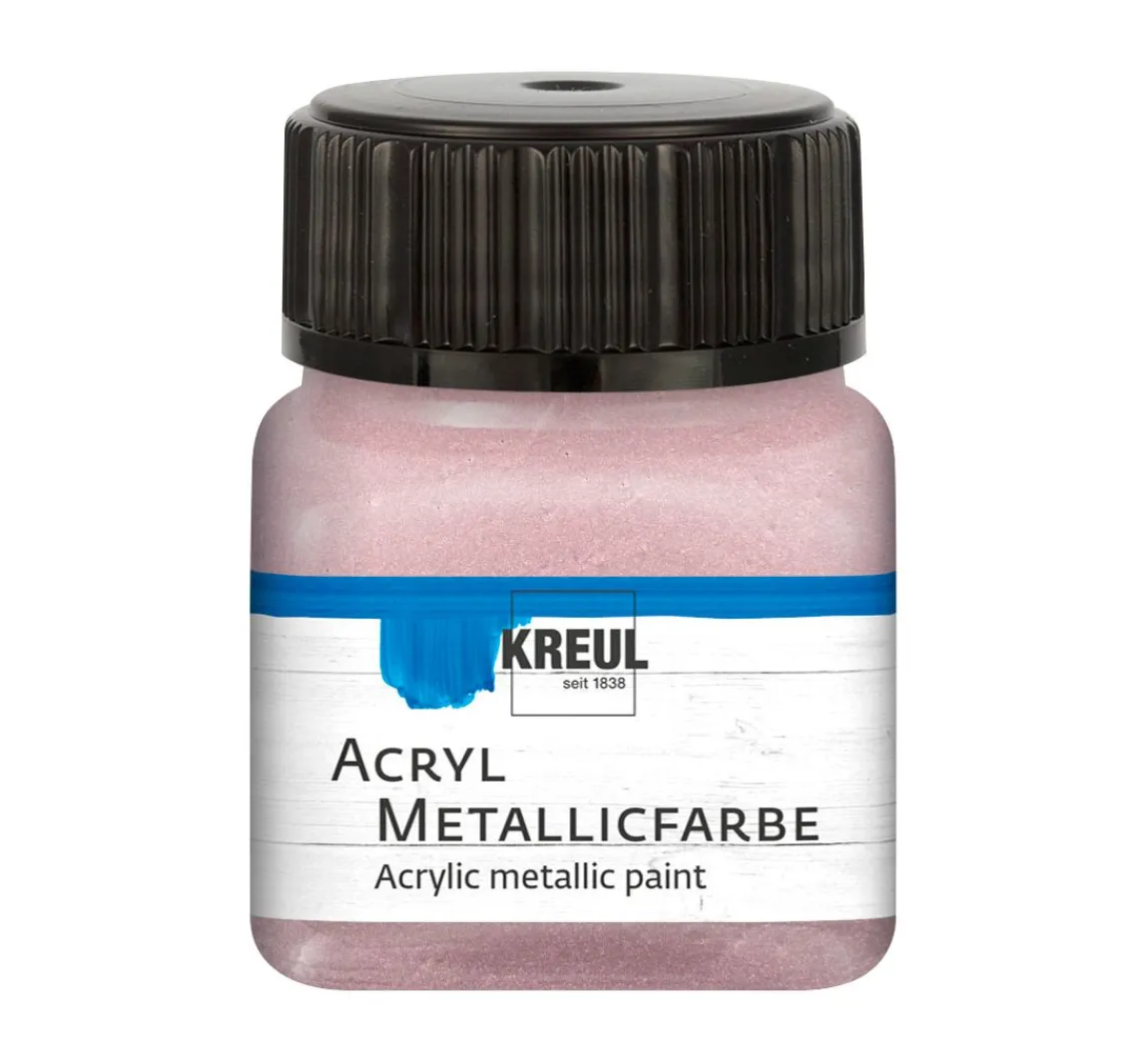 Kreul Kreative KREUL Acryl Metallicfarbe, 20 ml