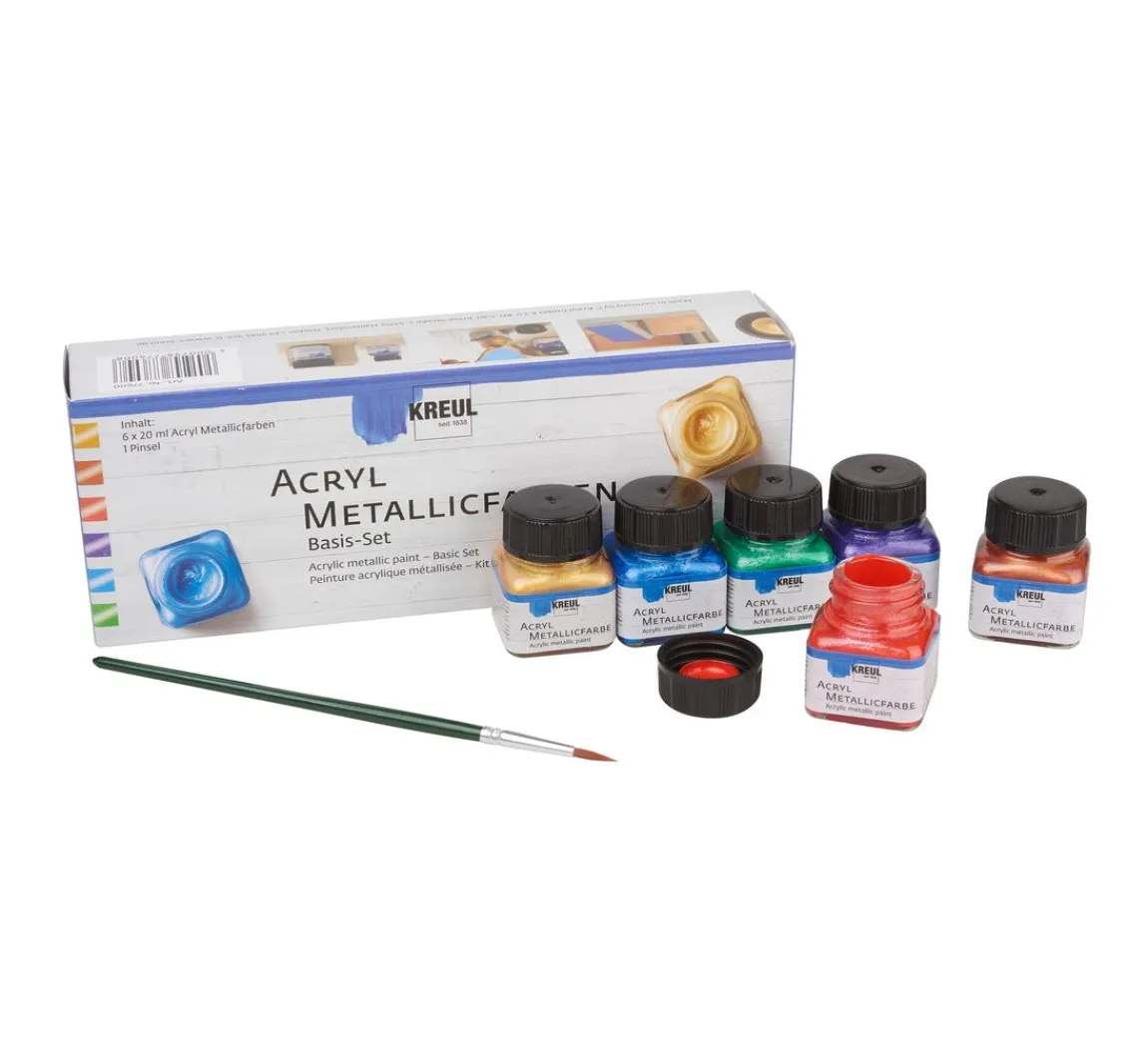 Online Kreul Kreative KREUL Acryl Metallicfarben Creativ-Set