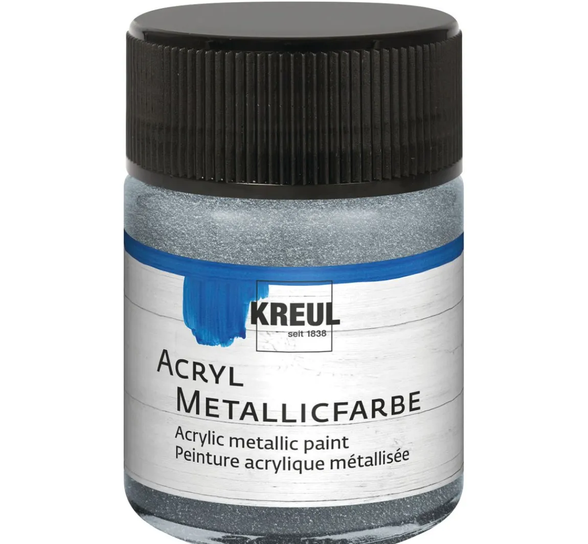 Sale Kreul Kreative KREUL Acryl Metallicfarbe, 50 ml