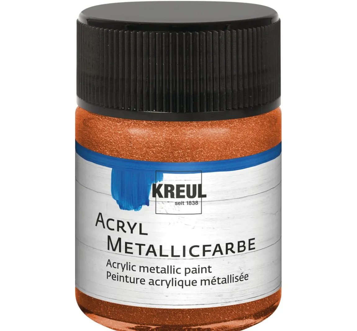 Sale Kreul Kreative KREUL Acryl Metallicfarbe, 50 ml