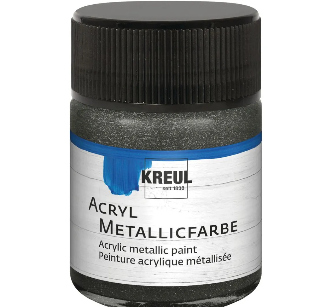 Sale Kreul Kreative KREUL Acryl Metallicfarbe, 50 ml