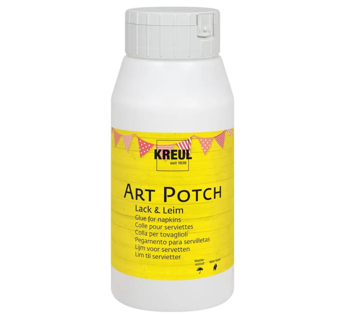 New Kreul Kreative KREUL Art Potch Lack & Leim "Matt", 771 g / 750 ml
