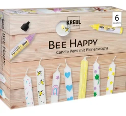 Discount Kreul Candle Pen "Bee Happy", 6er Set