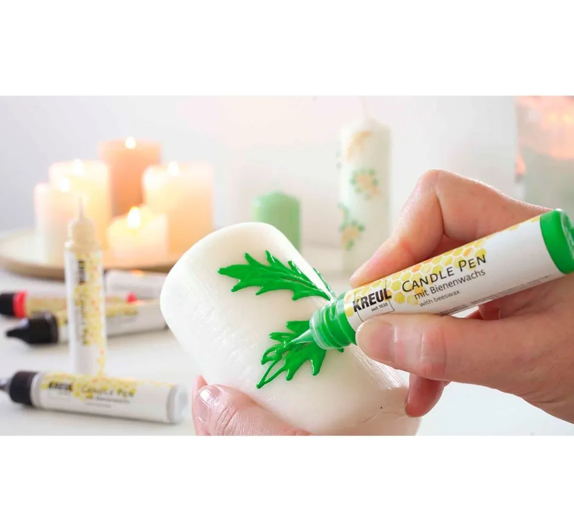 Hot Kreul Kreative KREUL Candle Pen "Winter Love" 6er-Set