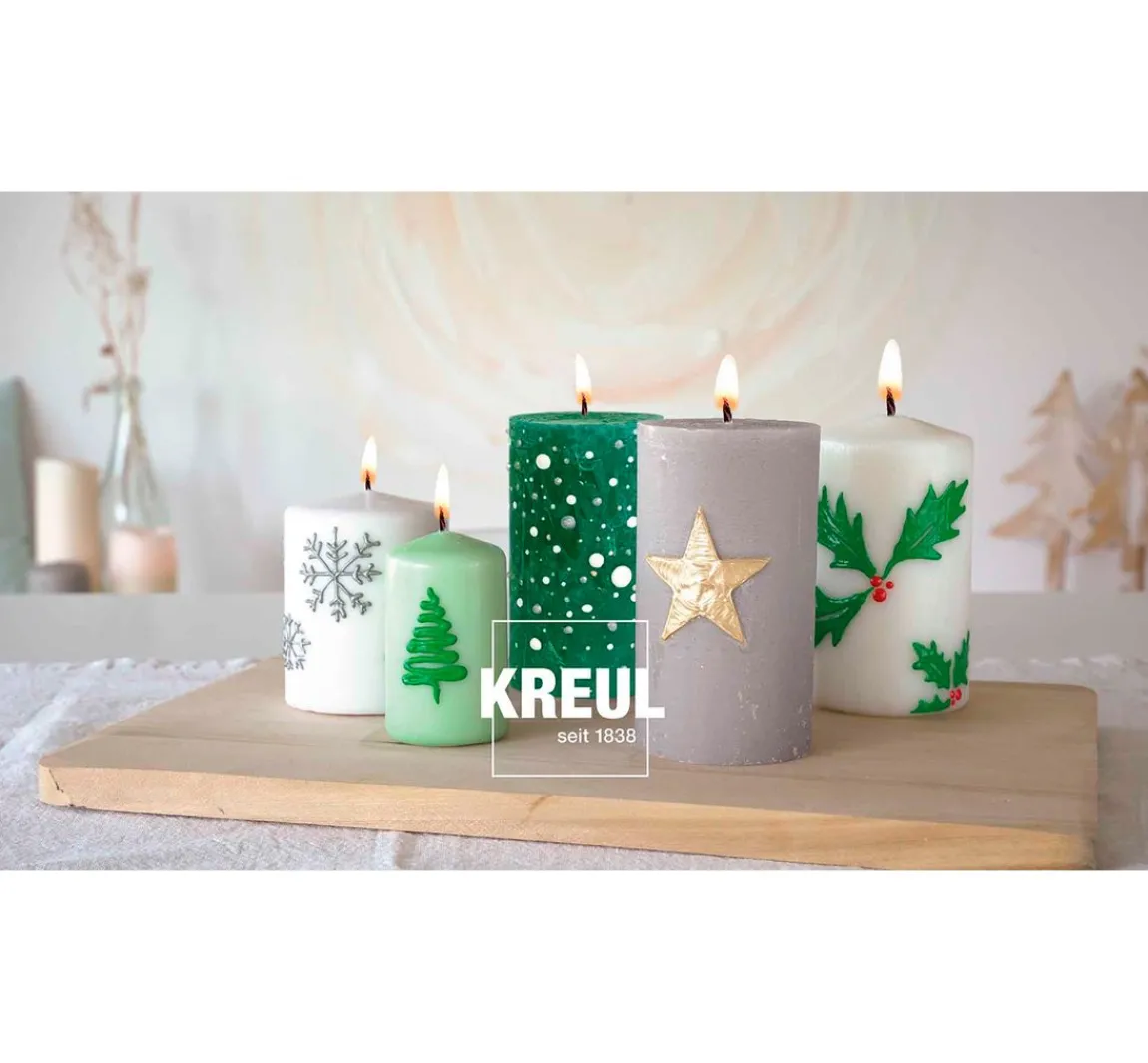 Hot Kreul Kreative KREUL Candle Pen "Winter Love" 6er-Set