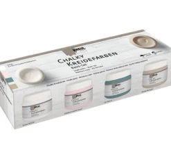 Hot Kreul Kreative KREUL Chalky Kreidefarben Basis-Set, 4 x 150 ml