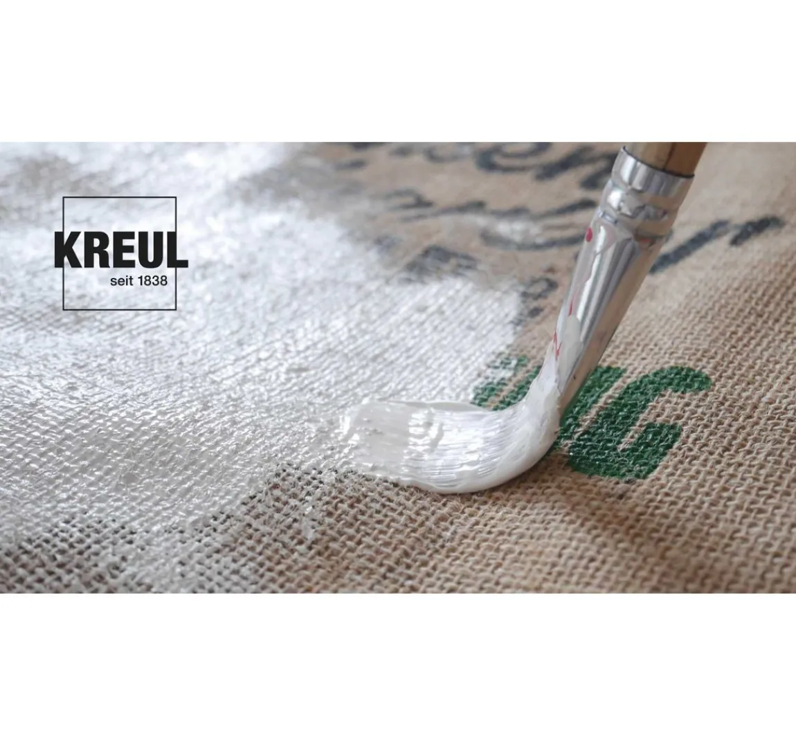 Hot Kreul Kreative KREUL Chalky Kreidefarben Basis-Set, 4 x 150 ml