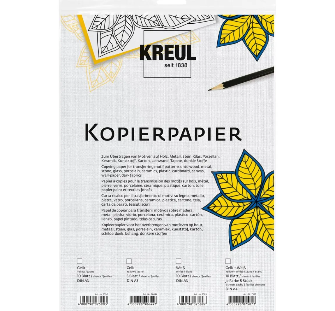 Discount Kreul Durchschreibepapier, 10 Blatt