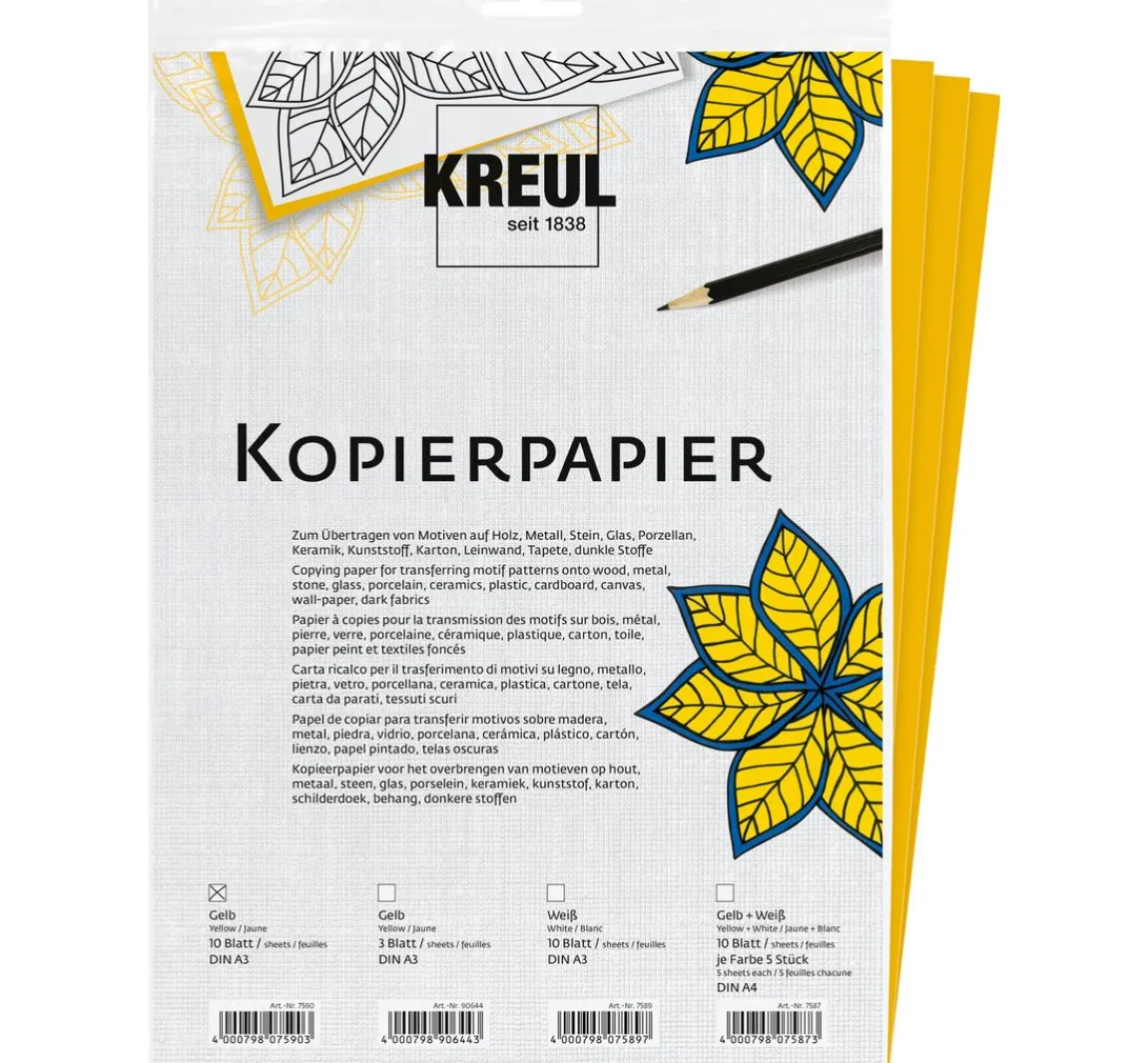 Discount Kreul Durchschreibepapier, 10 Blatt
