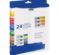 New Kreul Künstler KREUL el Greco Acrylic-Set, 24 x 12 ml Tuben