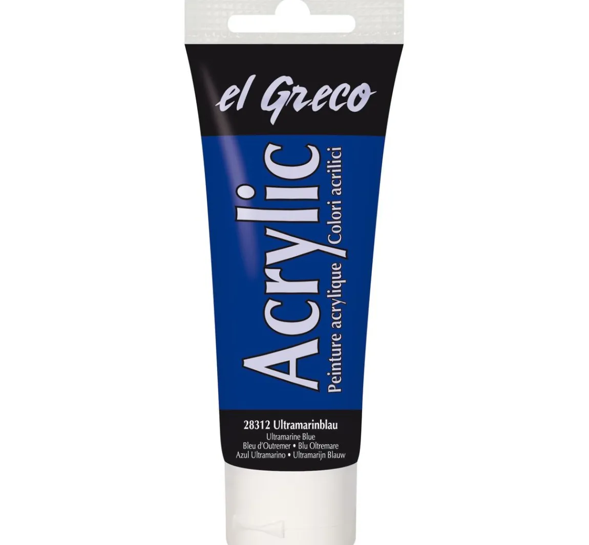 Best Kreul Künstler KREUL el Greco Acrylic-Set, 6 x 75 ml Tuben