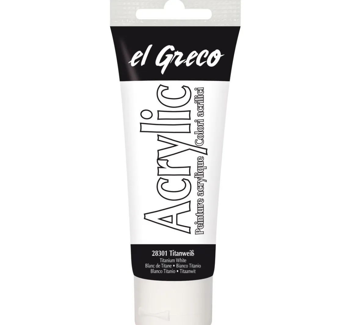 Best Kreul Künstler KREUL el Greco Acrylic-Set, 6 x 75 ml Tuben