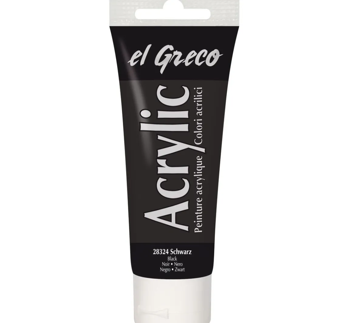 Best Kreul Künstler KREUL el Greco Acrylic-Set, 6 x 75 ml Tuben