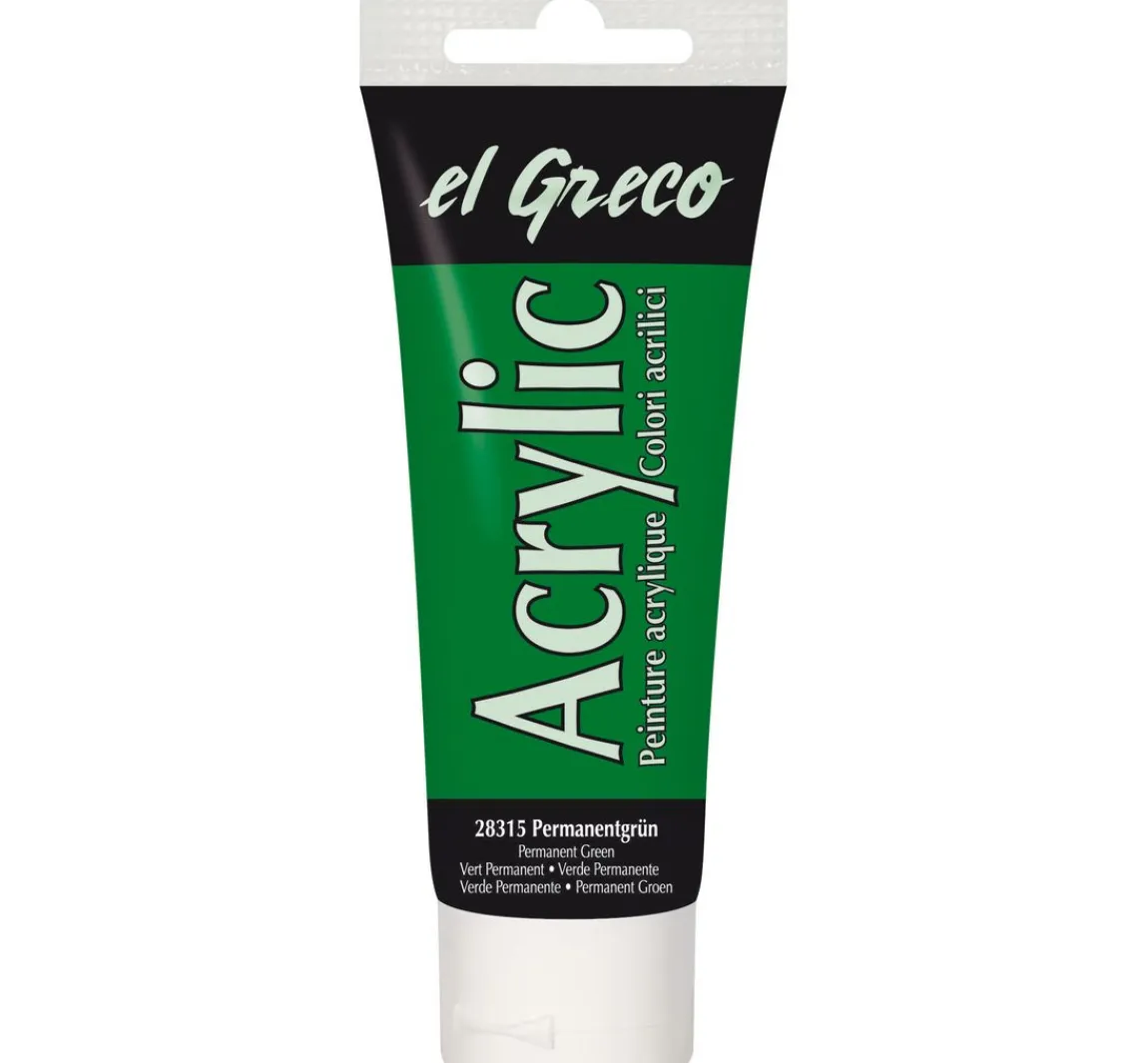 Best Kreul Künstler KREUL el Greco Acrylic-Set, 6 x 75 ml Tuben