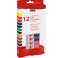 Discount Kreul Künstler KREUL el Greco Ölfarben-Set