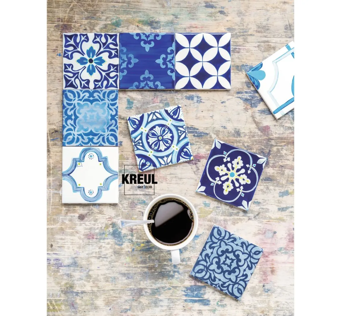 Hot Kreul Kreative KREUL Glass & Porcelain "Chalky"