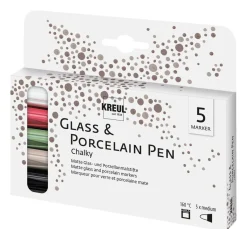 Outlet Kreul Kreative KREUL Glass & Porcelain Pen "Chalky" medium