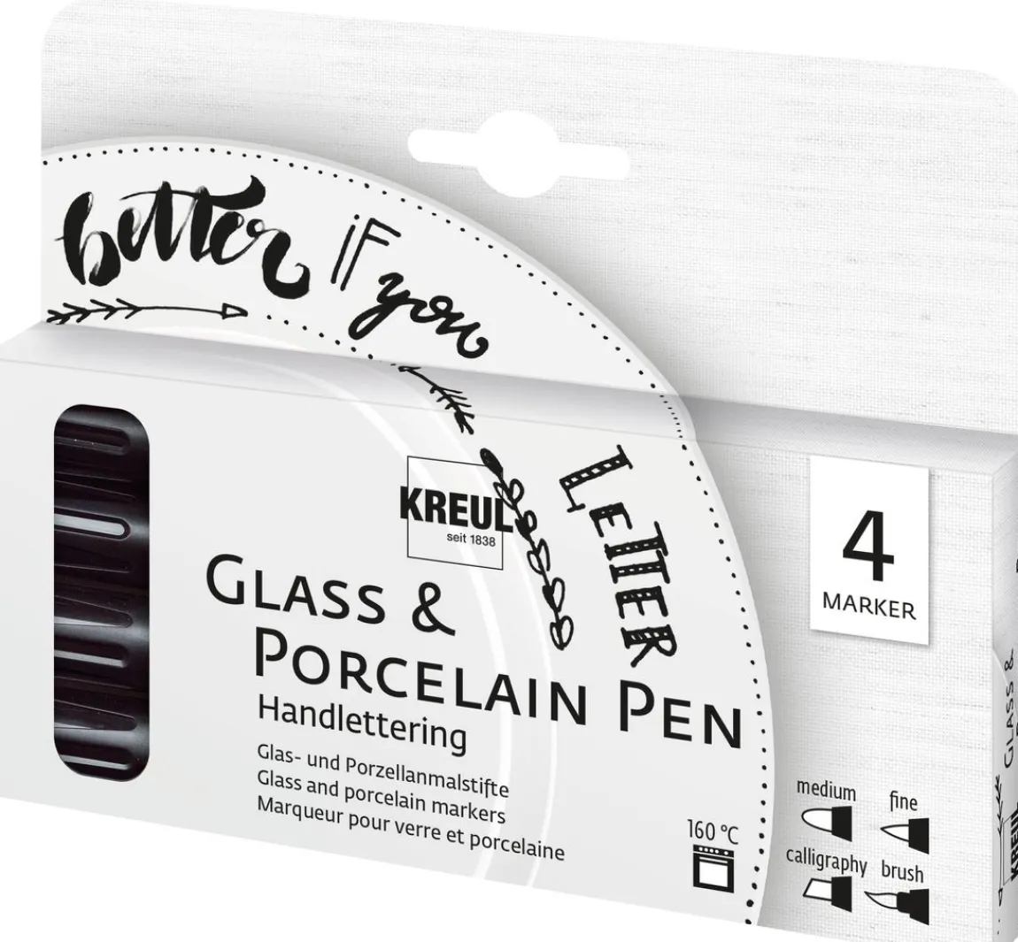 Best Kreul Kreative KREUL Glass & Porcelain Pen "Handlettering"