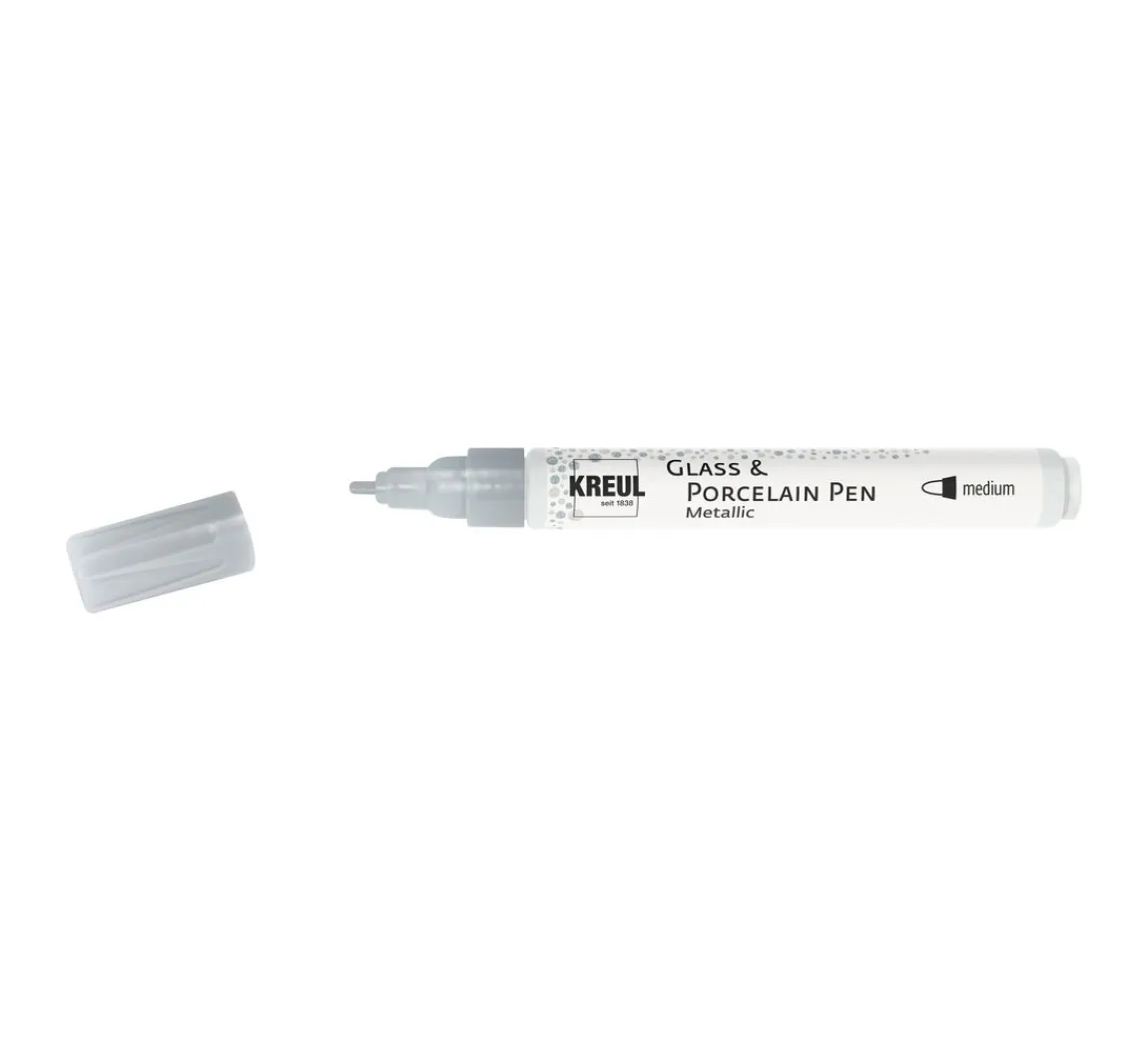 Hot Kreul Kreative KREUL Glass & Porcelain Pen "Metallic"