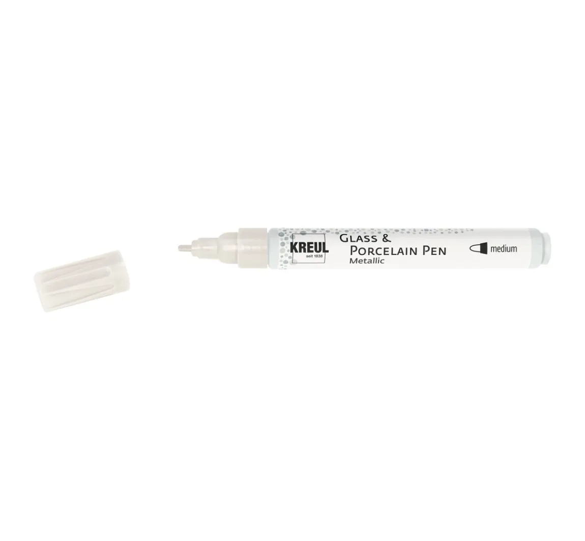 Hot Kreul Kreative KREUL Glass & Porcelain Pen "Metallic"