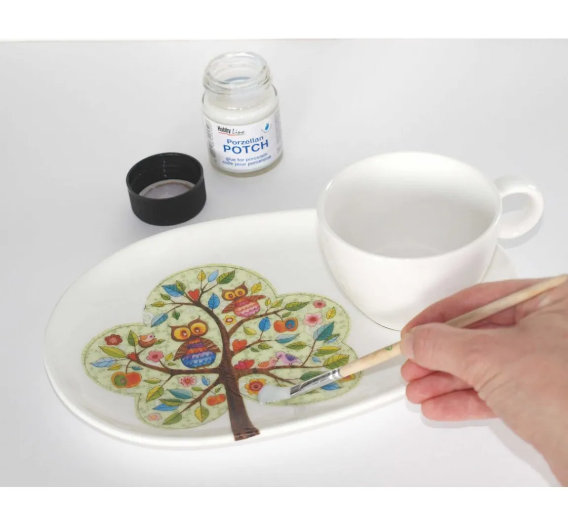 Kreul Kreative KREUL Glass & Porcelain Potch, 160 g / 150 ml