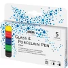 Clearance Kreul Kreative KREUL Glass & Procelain Pen "Clear", 5er-Set