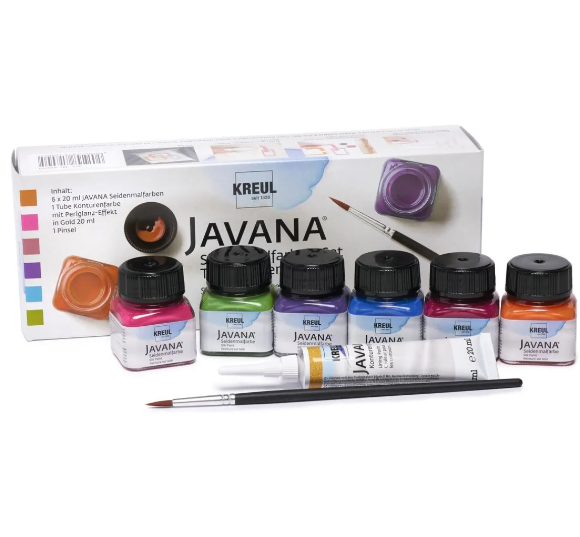 New Kreul Kreative KREUL Javana Creativ-Set "Seidenmalerei"