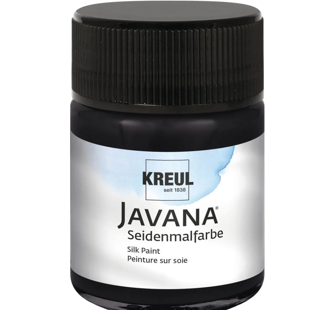 Discount Kreul Kreative KREUL Javana Seidenmalfarbe "Deckschwarz"