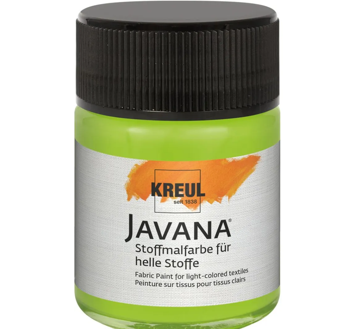 Hot Kreul Kreative KREUL Javana Stoffmalfarbe für helle Stoffe