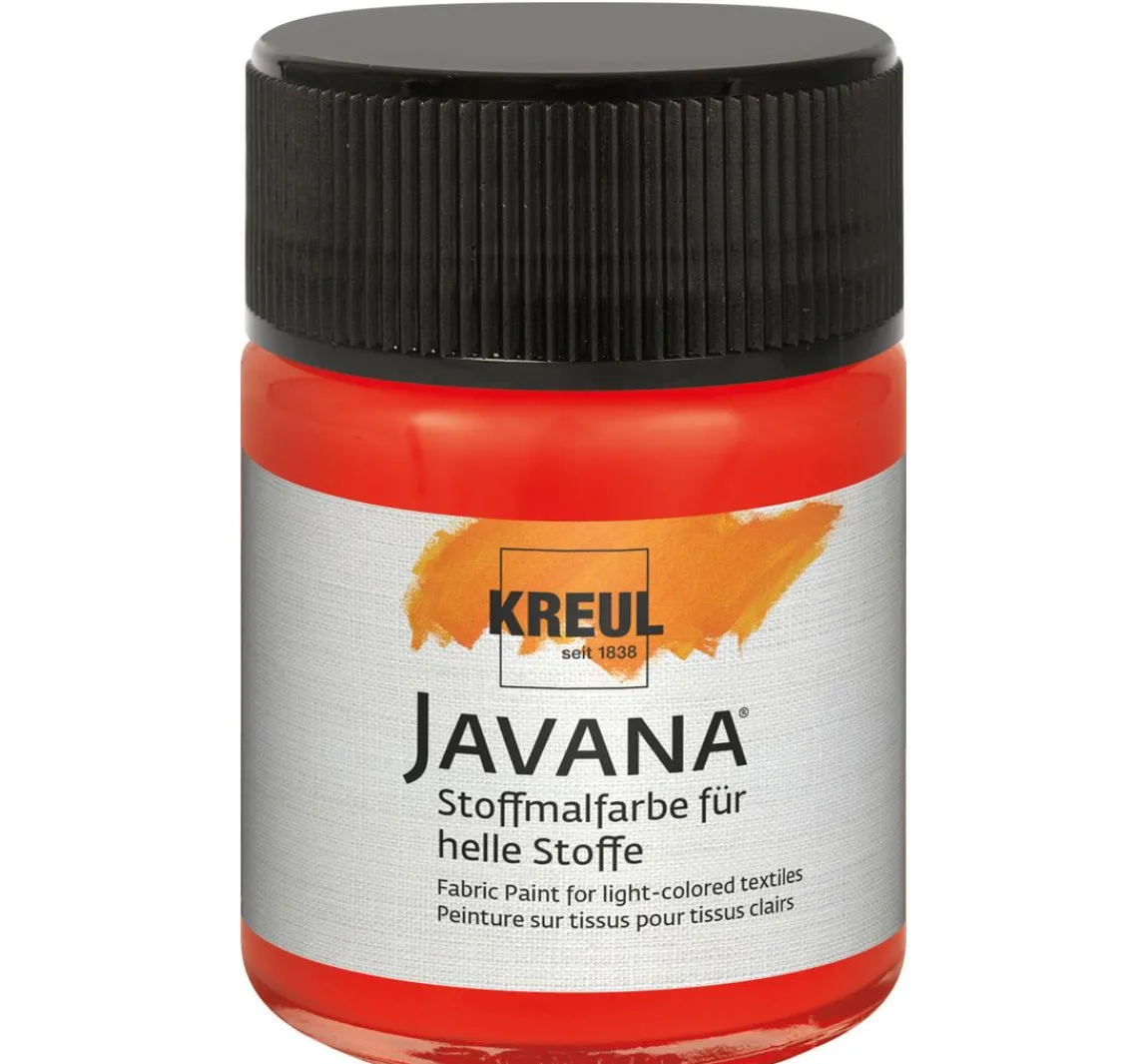 Hot Kreul Kreative KREUL Javana Stoffmalfarbe für helle Stoffe