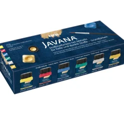New Kreul Kreative KREUL Javana Stoffmalfarben-Set "Grundfarben Metallic"